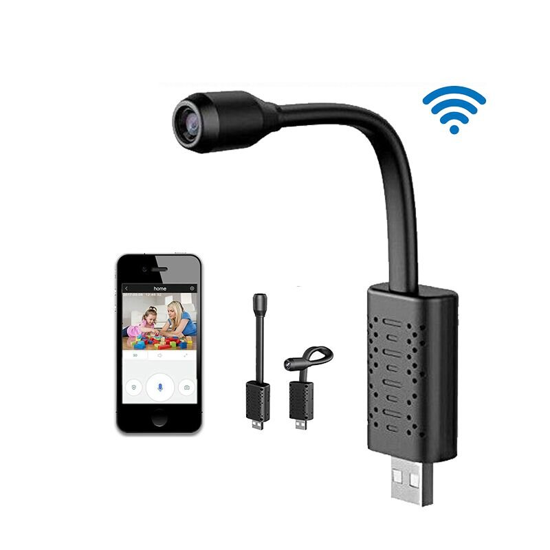 Міні wifi камера USB на гнучкому шлейфі Nectronix U21, запис 640x480P, V380pro app — фото 9