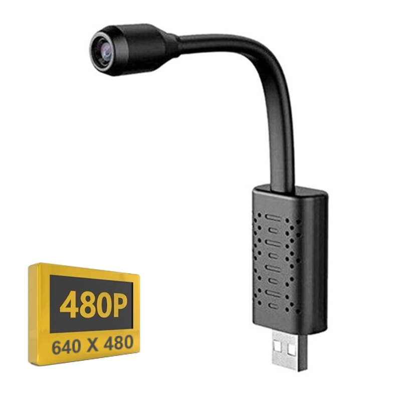 Міні wifi камера USB на гнучкому шлейфі Nectronix U21, запис 640x480P, V380pro app — фото 10