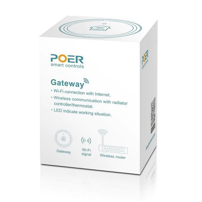 Wifi шлюз PTG10 для керування через інтернет термостатами Poer PTC10 / PTC16 / PTV30 — фото 5